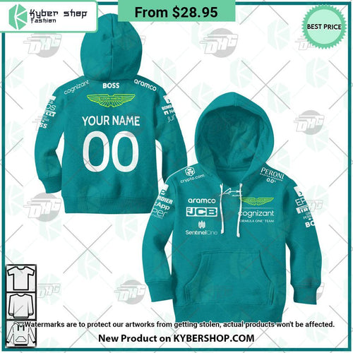 Aston Martin F1 Team Fernando Alonso CUSTOM Hoodie