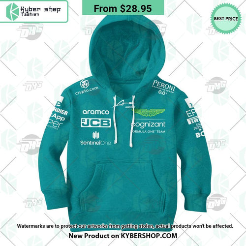 Aston Martin F1 Team Fernando Alonso CUSTOM Hoodie