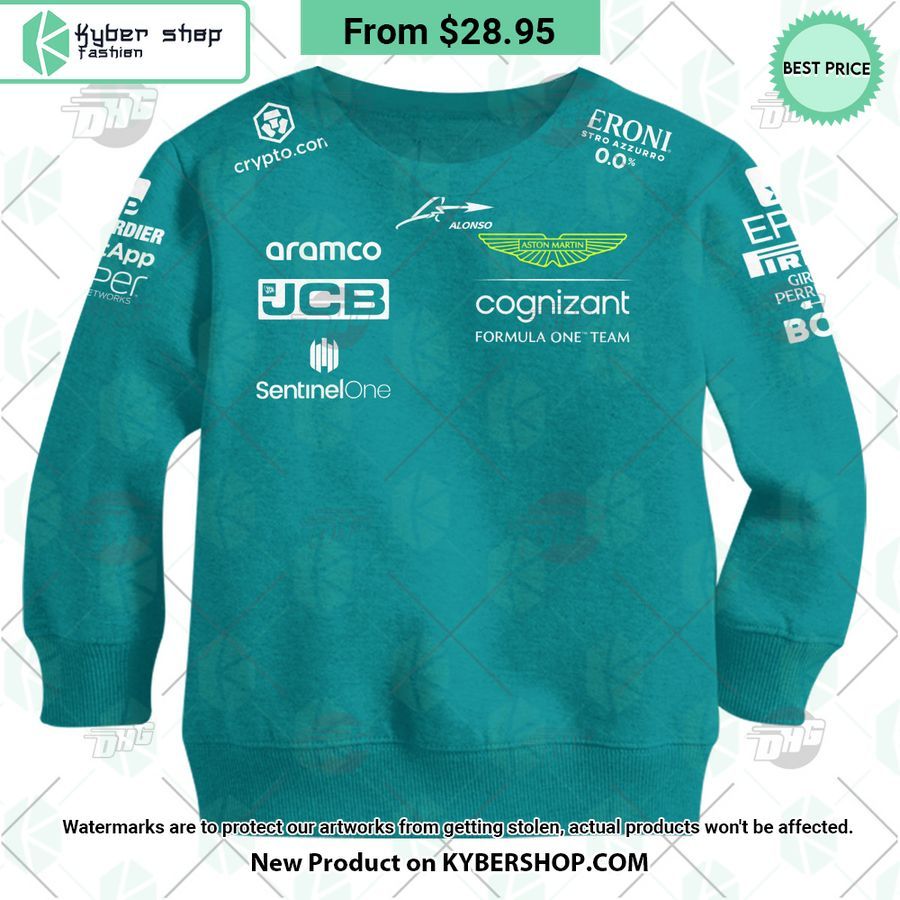 Aston Martin F1 Team Fernando Alonso CUSTOM Hoodie