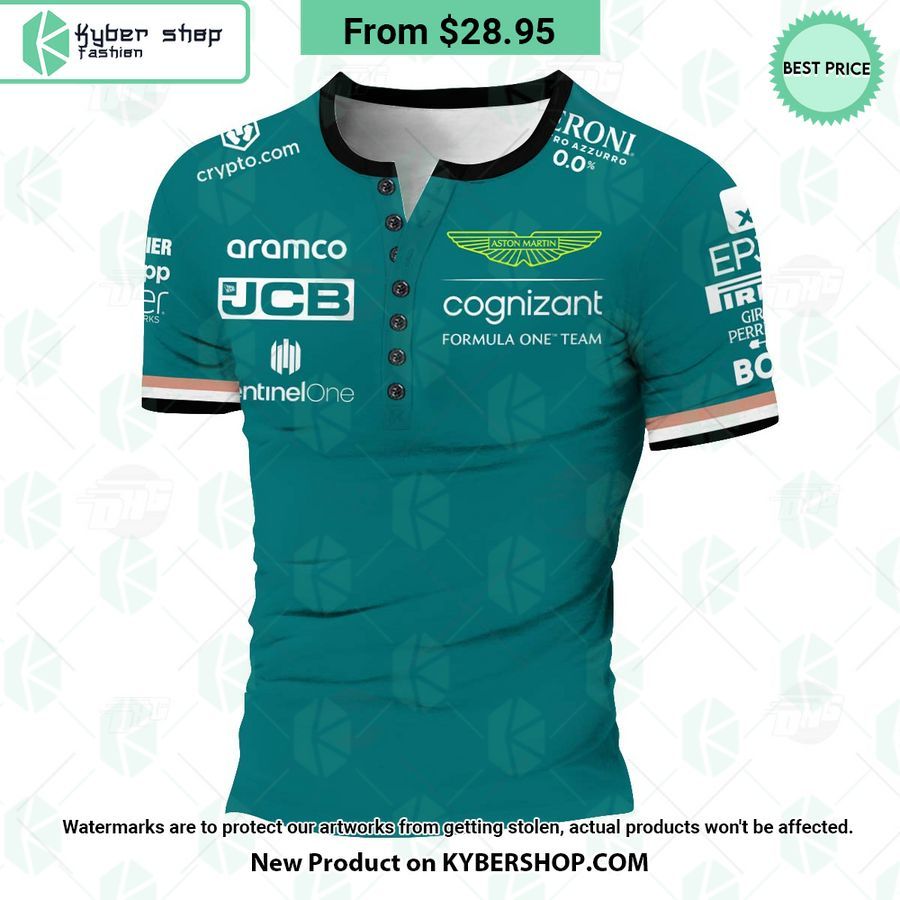 Aston Martin F1 Team Fernando Alonso CUSTOM Polo