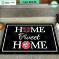 Atlanta Braves Atlanta Falcons Atlanta Hawks Home Sweet Home Doormat