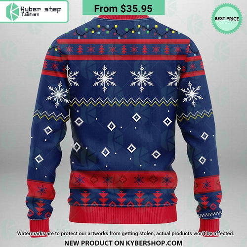 Atlanta Braves Grinch Ugly Christmas Sweater