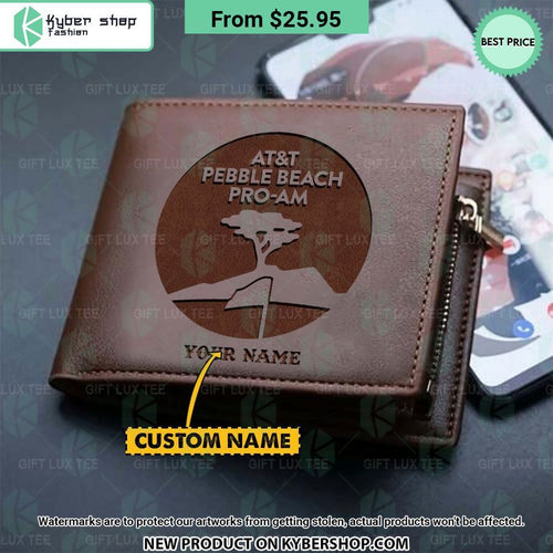 AT&T Pebble Beach Pro-Am CUSTOM Leather Wallet