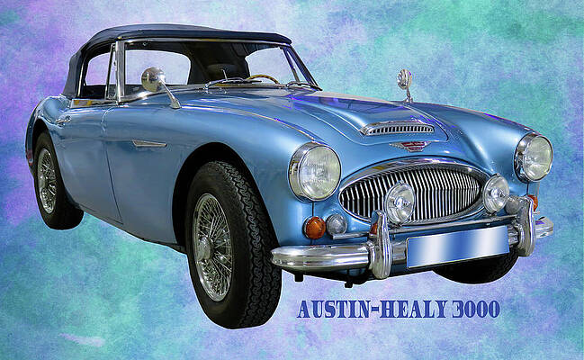Austin-healy 3000 Print Unisex , , , Long Sleeve Tee