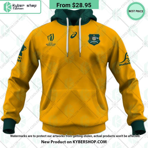 Australia Wallabies Asics Rugby World Cup 2023 CUSTOM Hoodie
