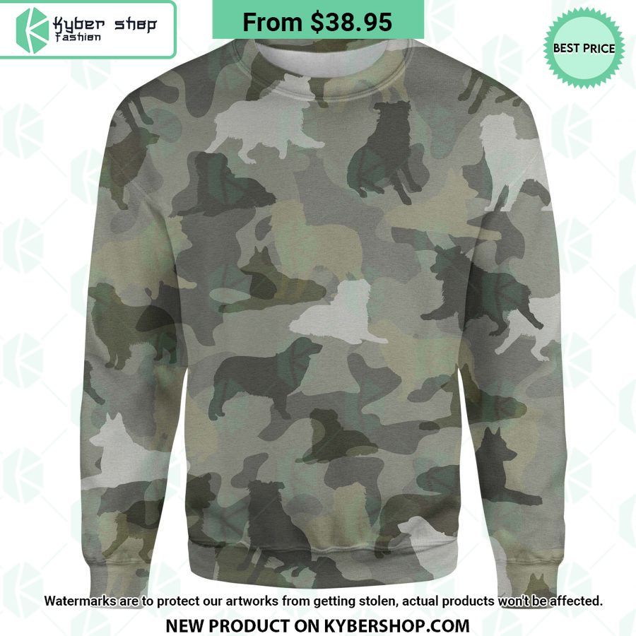Australian Shepherd Camo Sweatshirt