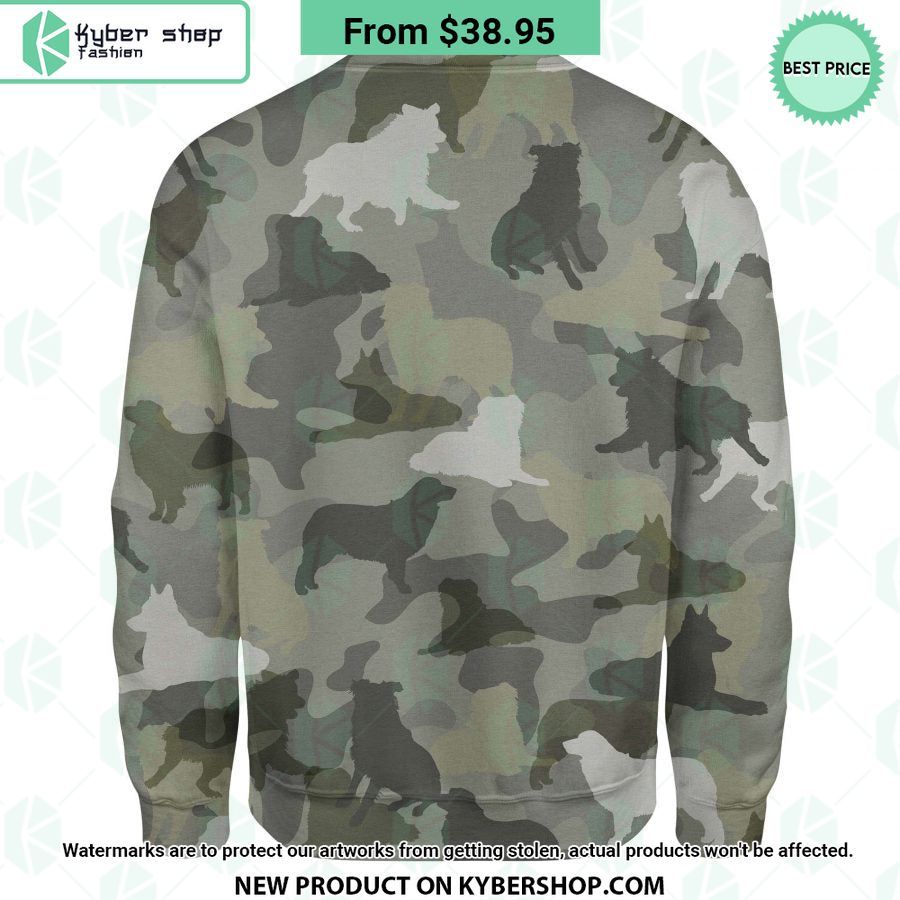 Australian Shepherd Camo Sweatshirt