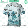 B-17 Flying Fortress Palm Hawaiian Shirt