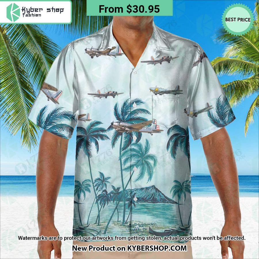 B-23 Dragon Palm Hawaiian Shirt