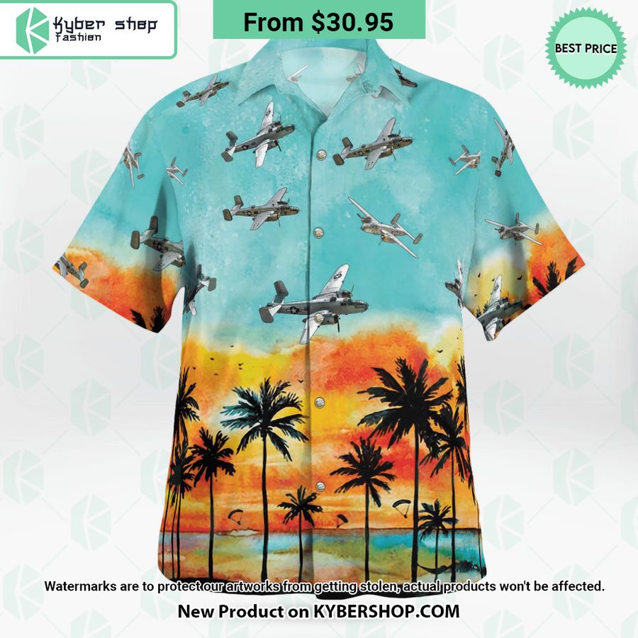 B-25 Mitchell Hawaiian Shirt
