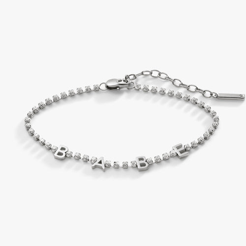 "Babe" Crystal Tennis Bracelet T-Shirts