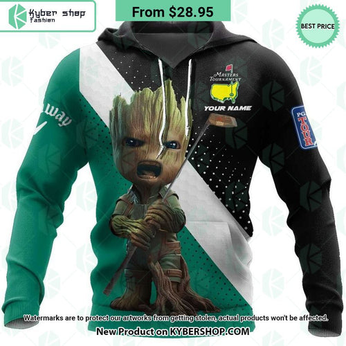 Baby Groot Callaway Masters Tournament CUSTOM Hoodie
