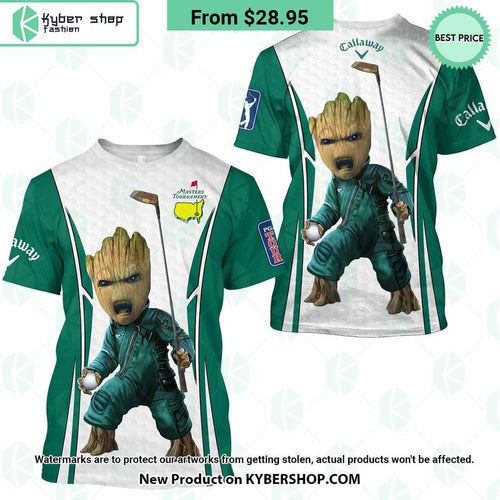 Baby Groot Callaway Masters Tournament Hoodie