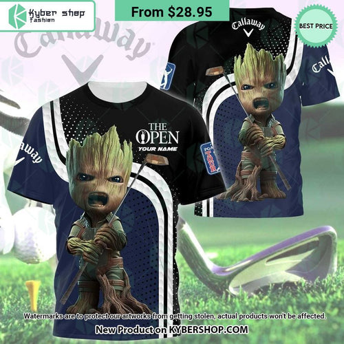 Baby Groot Callaway The Open CUSTOM Hoodie