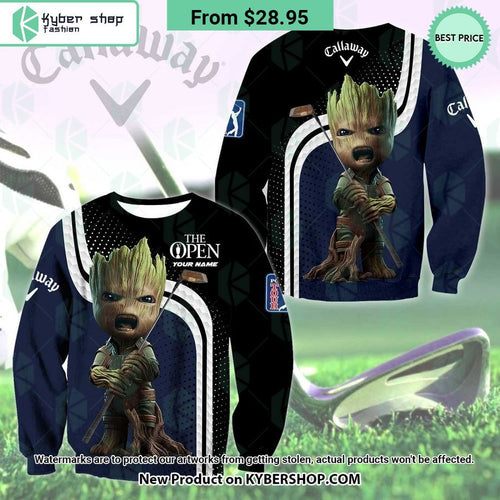 Baby Groot Callaway The Open CUSTOM Hoodie