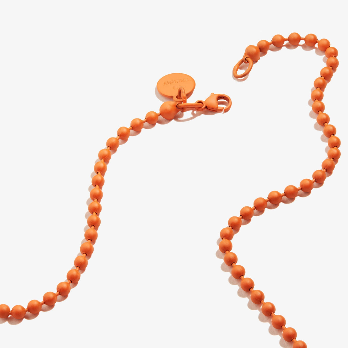 Orange Ball Chain Necklace T-Shirts