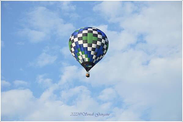 Balloon Ride 4 Print Unisex , , , Long Sleeve Tee