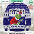 Baltimore Ravens Grinch Ugly Christmas Sweater