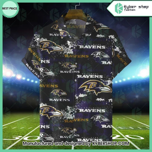 Baltimore Ravens Hawaiian Shirt