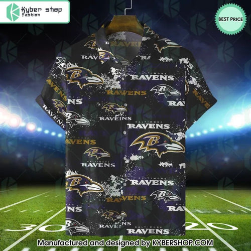 Baltimore Ravens Hawaiian Shirt
