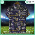 Baltimore Ravens logo Hawaiian Shirt