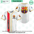 Barcelona CUSTOM Baseball Jersey