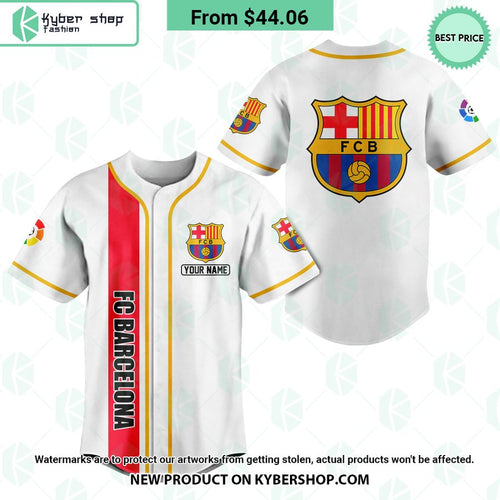 Barcelona CUSTOM Baseball Jersey