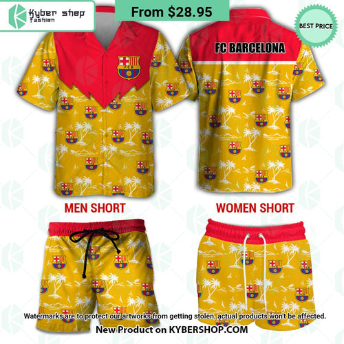 Barcelona Hawaiian Shirt