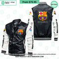 Barcelona Leather Bomber Jacket
