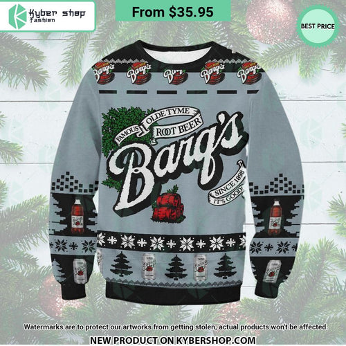 Barq’s Root Beer Sweater