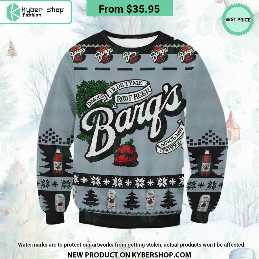 Barq’s Root Beer Sweater