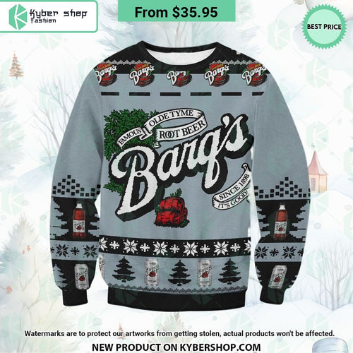 Barq’s Root Beer Sweater