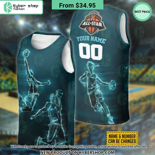 Basketball Sparkle CUSTOMized CUSTOM Basketball Jersey