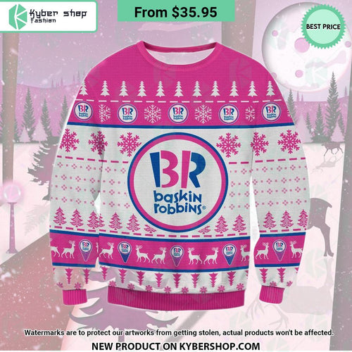 Baskin Robbins Christmas Sweater