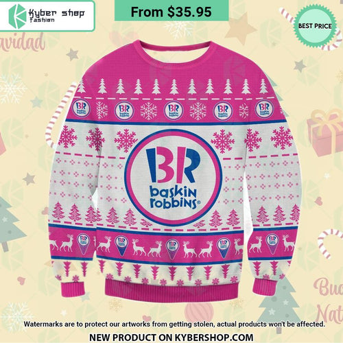 Baskin Robbins Christmas Sweater