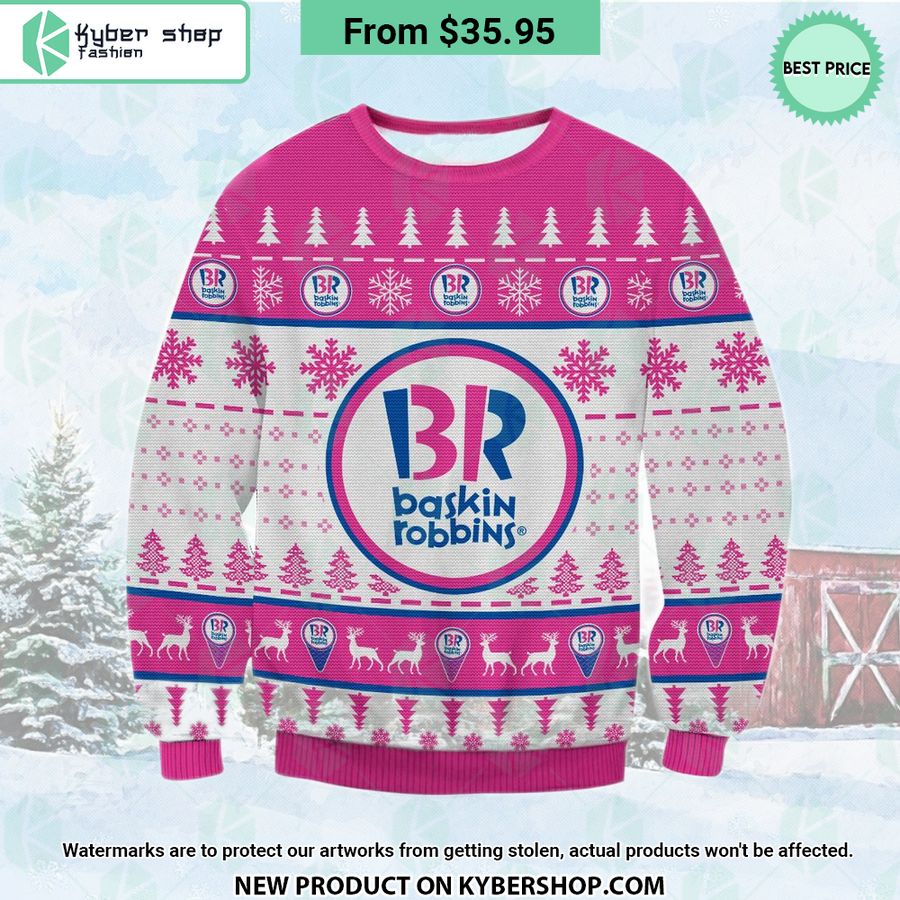 Baskin Robbins Christmas Sweater