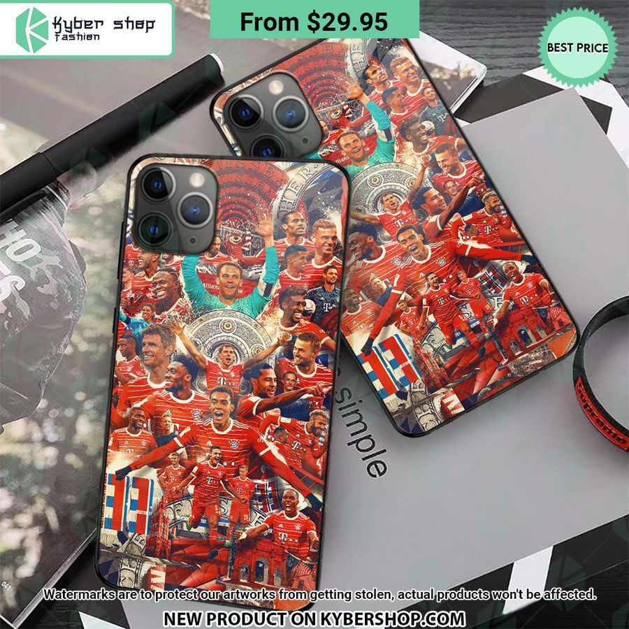 Bayern Munchen Glass Phone Case