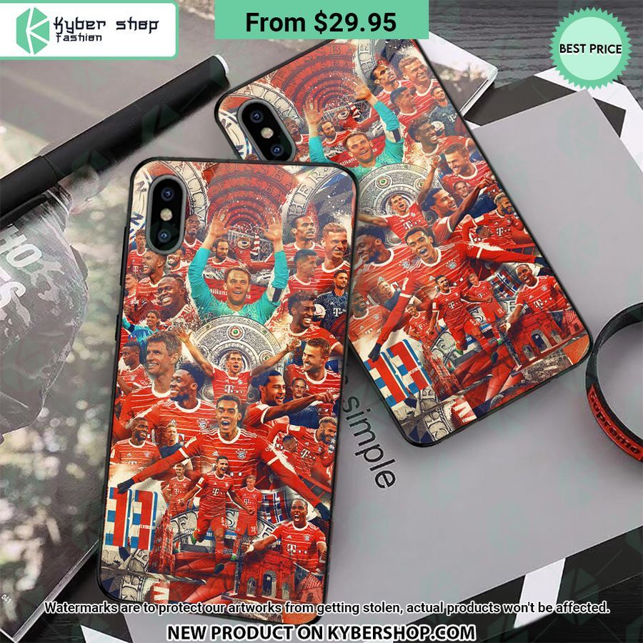 Bayern Munchen Glass Phone Case