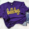 Bulldogs Gold Sequin Sweatshirt