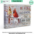 Be still and know that I am God Psalm 46:10 Canvas