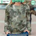 Beagle Camo Sweatshirt