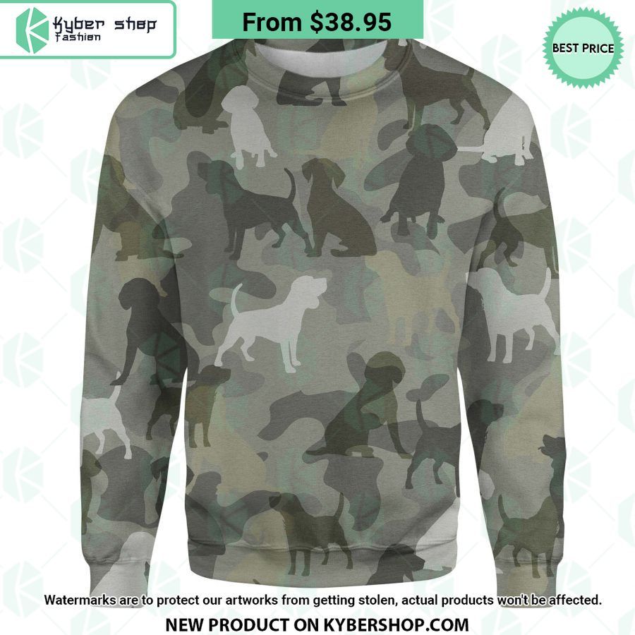 Beagle Camo Sweatshirt