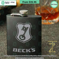 Beck’s Hip Flask
