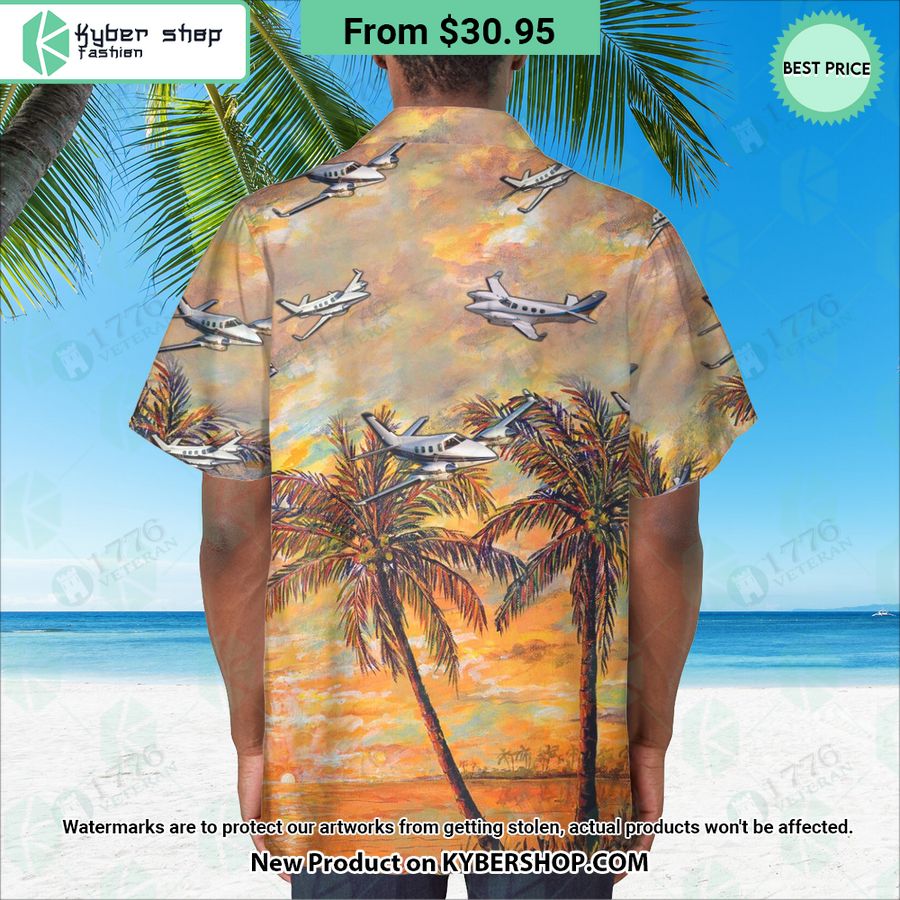 Beechcraft Duke Hawaiian Shirt