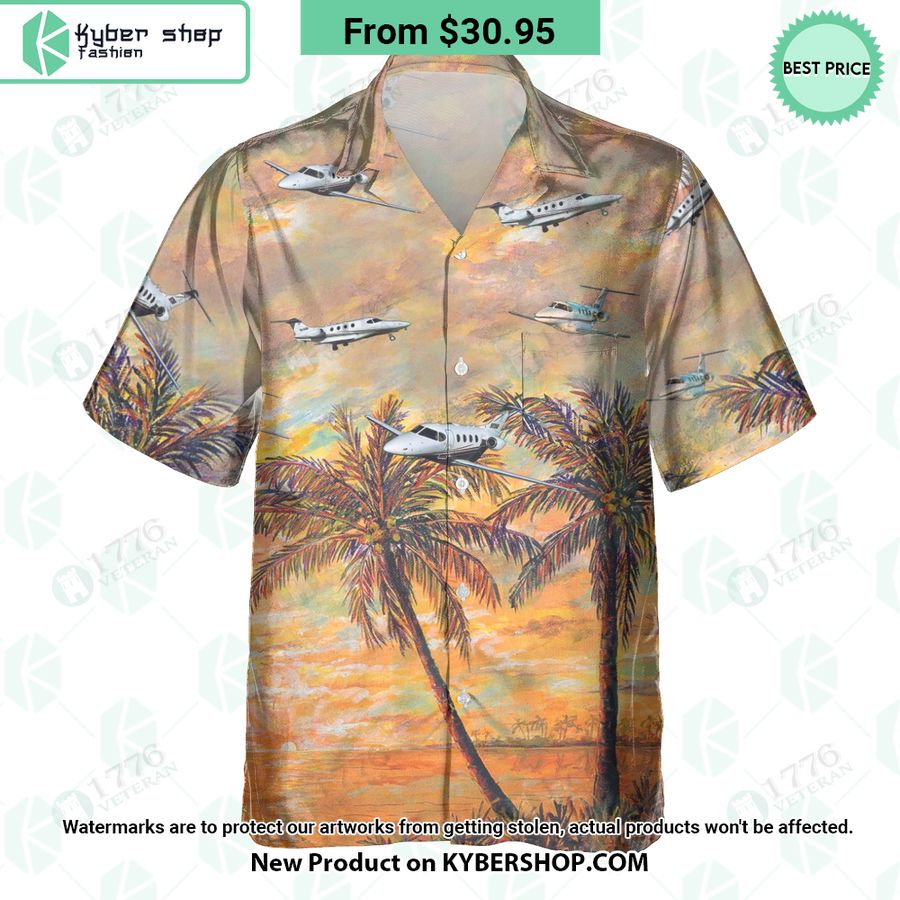 Beechcraft Premier Hawaiian Shirt