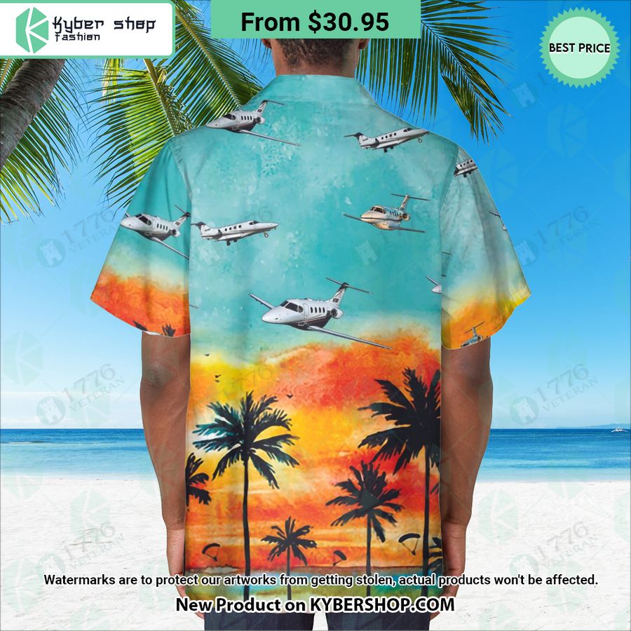 Beechcraft Premier Sunset Hawaiian Shirt