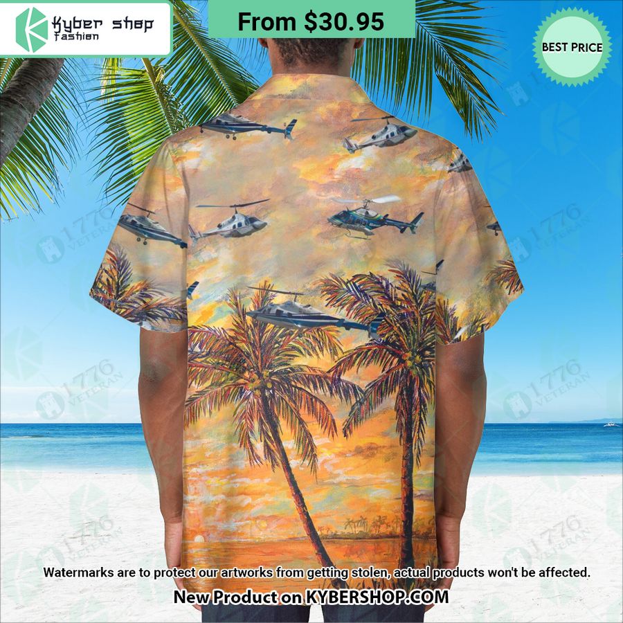 Bell 222 Hawaiian Shirt