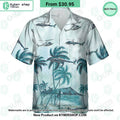 Bell 222 Palm Hawaiian Shirt