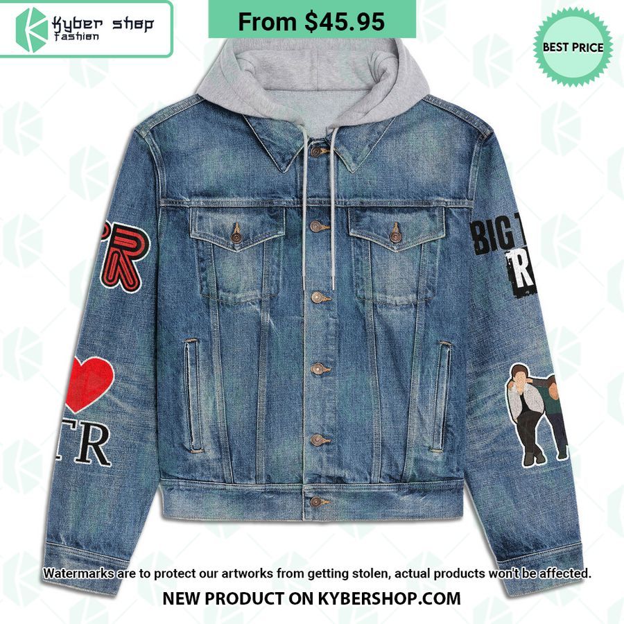 Big Time Rush Hooded Denim Jacket