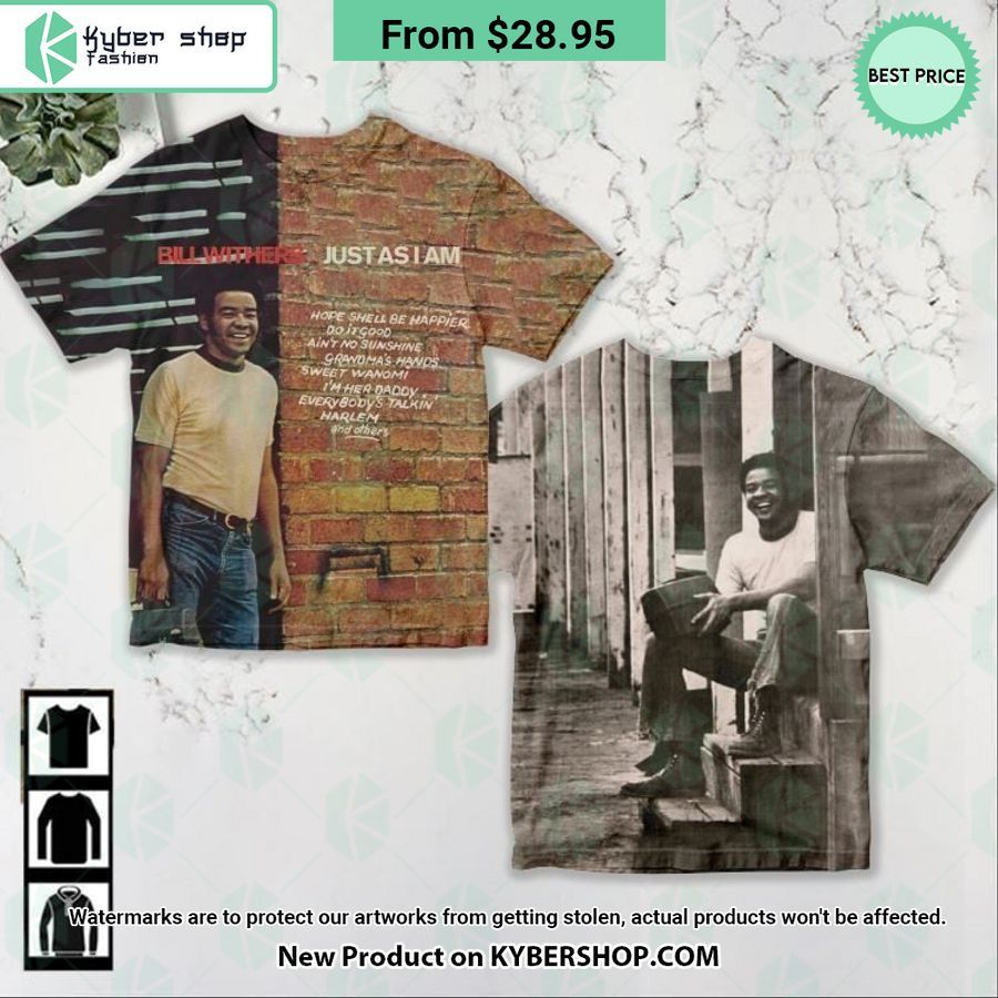 Bill Withers Just As I Am Album Shirt